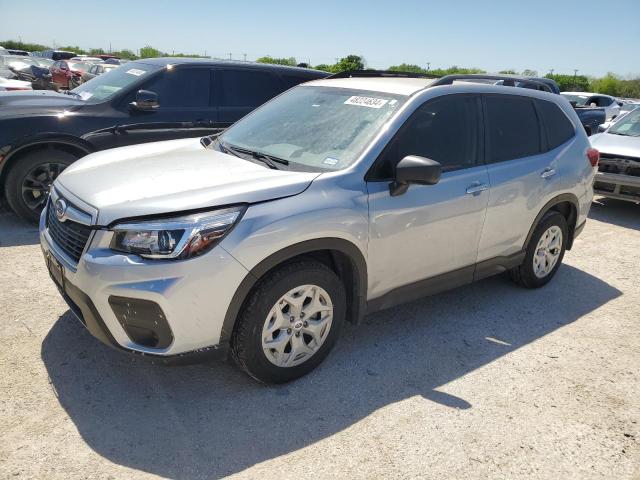 JF2SKACC0KH401441 - 2019 SUBARU FORESTER SILVER photo 1