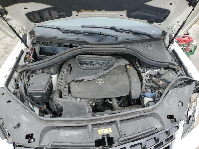4JGDA5HB8FA568822 - 2015 MERCEDES-BENZ ML 350 4MATIC WHITE photo 12