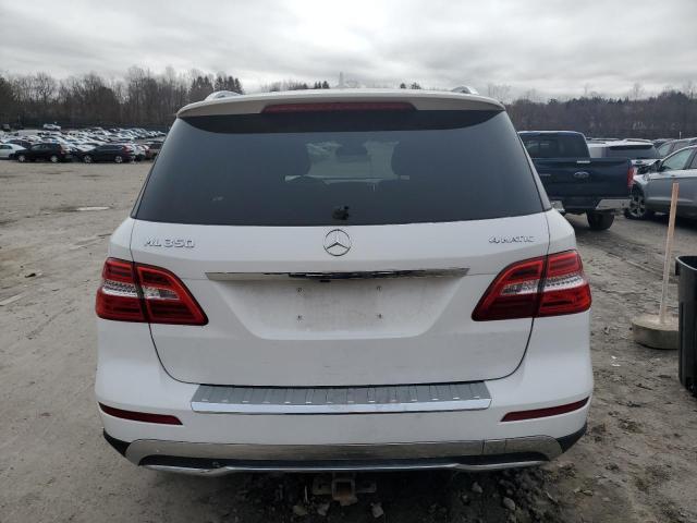 4JGDA5HB8FA568822 - 2015 MERCEDES-BENZ ML 350 4MATIC WHITE photo 6