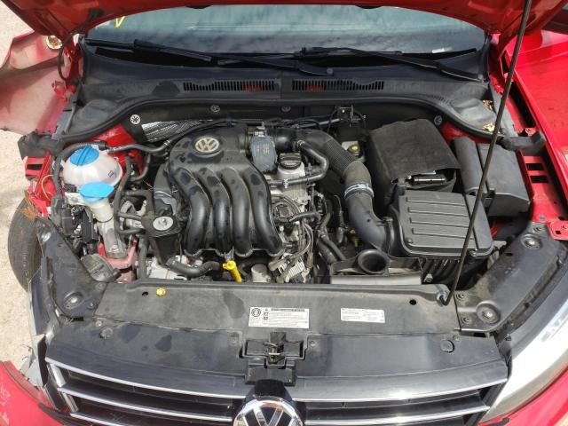 3VW2K7AJ8FM405304 - 2015 VOLKSWAGEN JETTA BASE 红色 照片 11