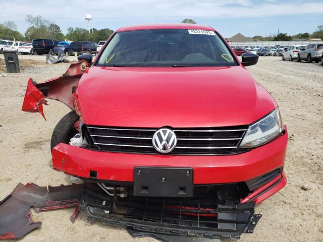 3VW2K7AJ8FM405304 - 2015 VOLKSWAGEN JETTA BASE 红色 照片 5