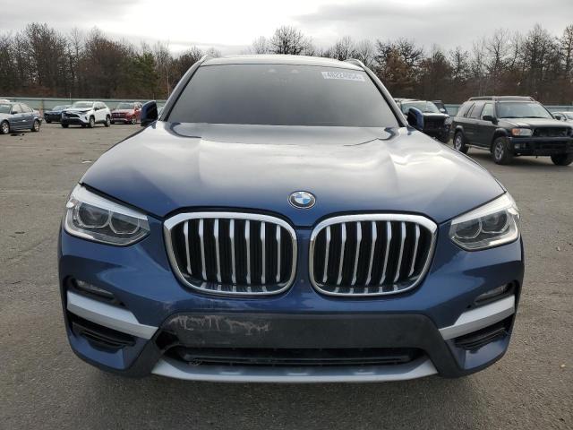 5UXTY5C02M9G06207 - 2021 BMW X3 XDRIVE30I BLUE photo 5