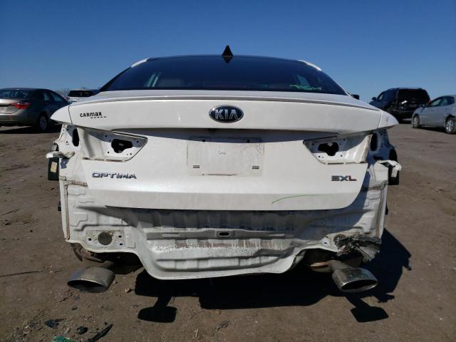 5XXGV4L20GG074936 - 2016 KIA OPTIMA SXL WHITE photo 6