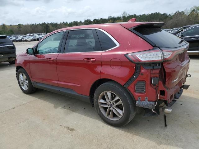 2FMTK3J94FBB46894 - 2015 FORD EDGE SEL RED photo 2