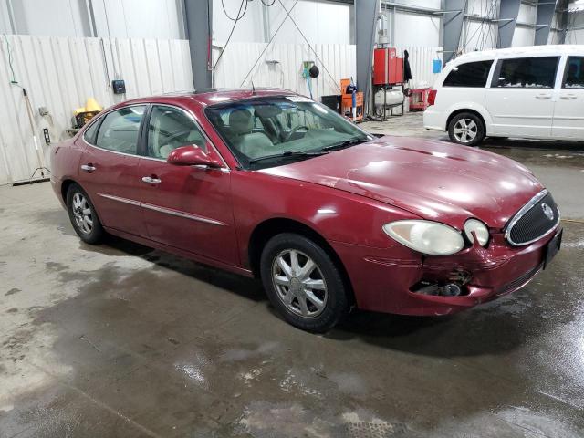 2G4WD532851278855 - 2005 BUICK LACROSSE CXL MAROON photo 4