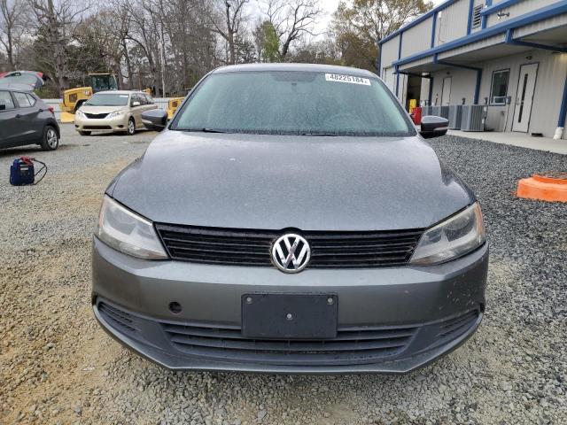 3VWDP7AJ5CM114796 - 2012 VOLKSWAGEN JETTA SE GRAY photo 5