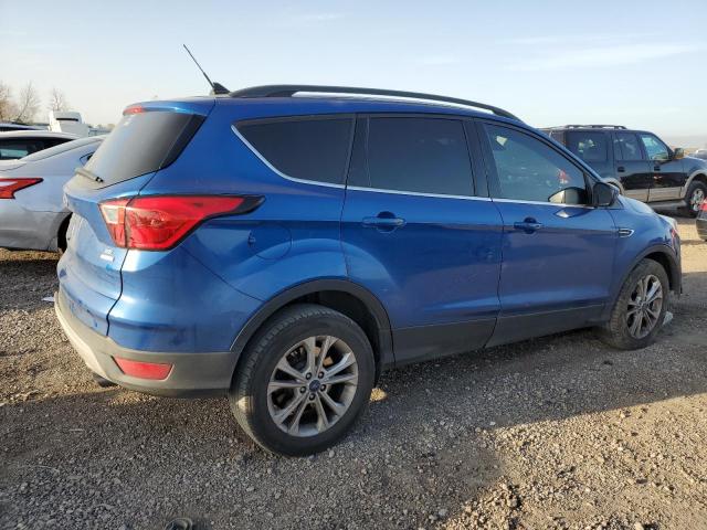 1FMCU0GD2KUB10873 - 2019 FORD ESCAPE SE BLUE photo 3