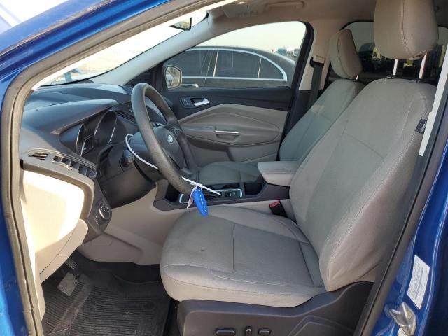 1FMCU0GD2KUB10873 - 2019 FORD ESCAPE SE BLUE photo 7