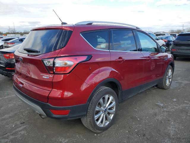 1FMCU9JD2HUF03326 - 2017 FORD ESCAPE TITANIUM RED photo 3