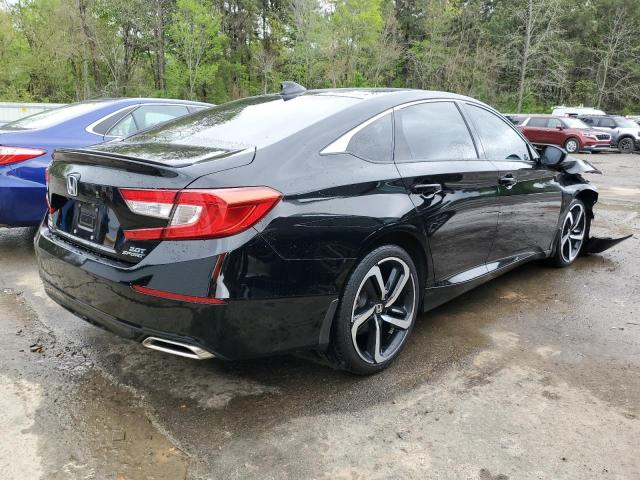 1HGCV2F38NA008202 - 2022 HONDA ACCORD SPORT BLACK photo 3