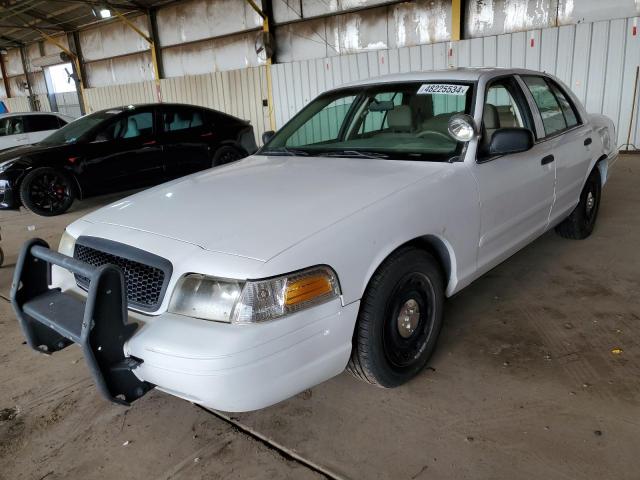 2FAFP71W25X142690 - 2005 FORD CROWN VICT POLICE INTERCEPTOR WHITE photo 1