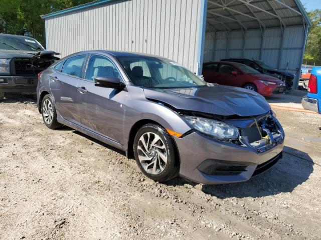 19XFC2F7XHE070724 - 2017 HONDA CIVIC EX GRAY photo 4