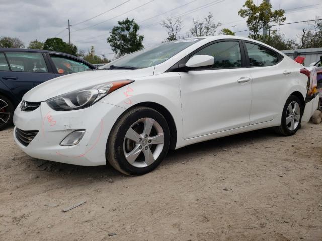 5NPDH4AE1DH388747 - 2013 HYUNDAI ELANTRA GLS WHITE photo 1