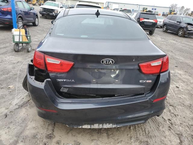 5XXGN4A71FG492354 - 2015 KIA OPTIMA EX GRAY photo 6