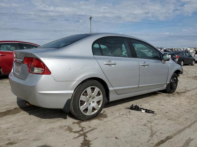 2HGFA16569H540110 - 2009 HONDA CIVIC LX SILVER photo 3