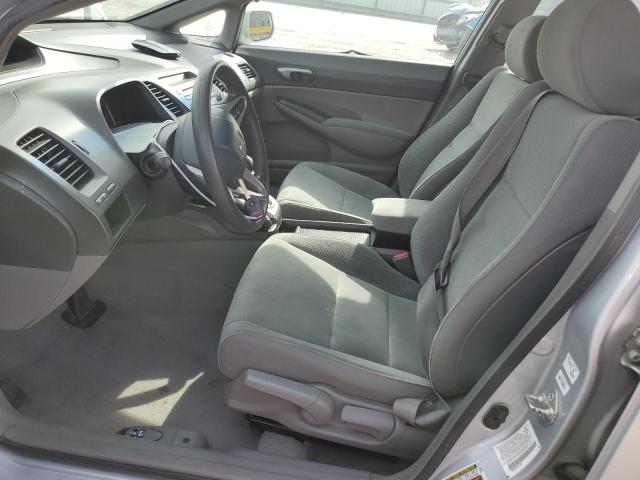 2HGFA16569H540110 - 2009 HONDA CIVIC LX SILVER photo 7