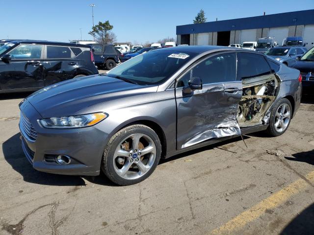 3FA6P0HD9ER230680 - 2014 FORD FUSION SE GRAY photo 1