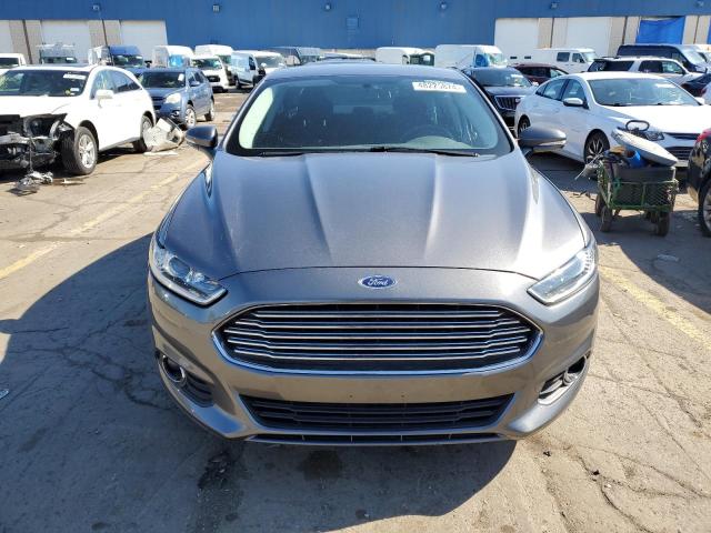 3FA6P0HD9ER230680 - 2014 FORD FUSION SE GRAY photo 5