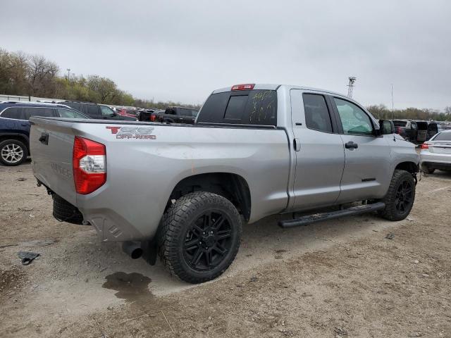 5TFRM5F13KX144385 - 2019 TOYOTA TUNDRA DOUBLE CAB SR/SR5 SILVER photo 3
