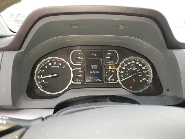 5TFRM5F13KX144385 - 2019 TOYOTA TUNDRA DOUBLE CAB SR/SR5 SILVER photo 9