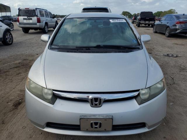 1HGFA16586L095657 - 2006 HONDA CIVIC LX SILVER photo 5