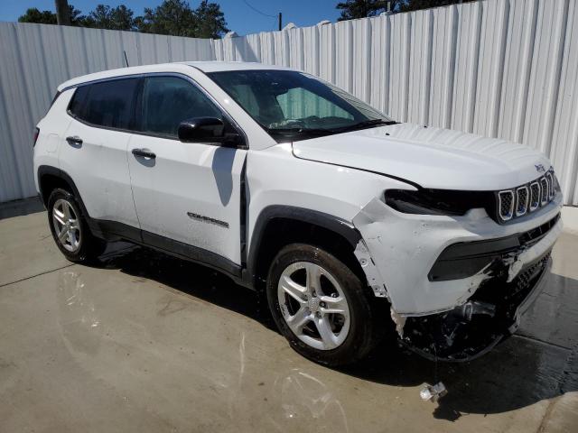 3C4NJDAN5PT535455 - 2023 JEEP COMPASS SPORT WHITE photo 4