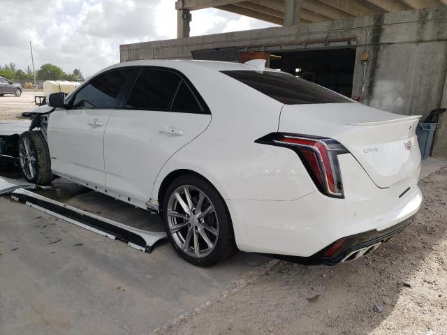 1G6DD5RL0N0113649 - 2022 CADILLAC CT4-V WHITE photo 3