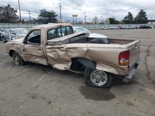 1FTCR10A1TUB30416 - 1996 FORD RANGER TAN photo 2