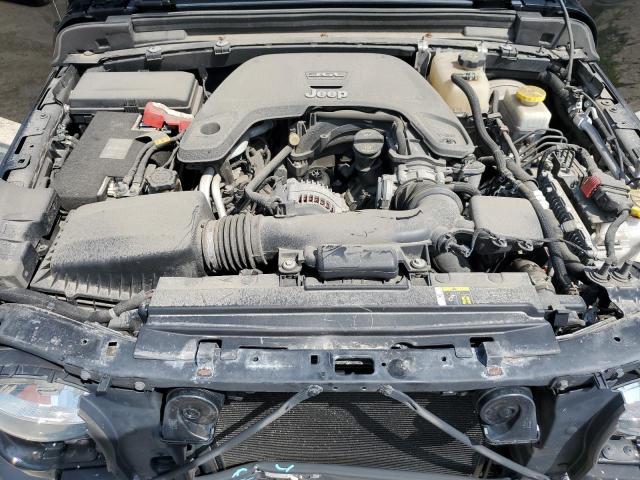 1C4HJXDG5KW614137 - 2019 JEEP WRANGLER U SPORT أسود صورة 12