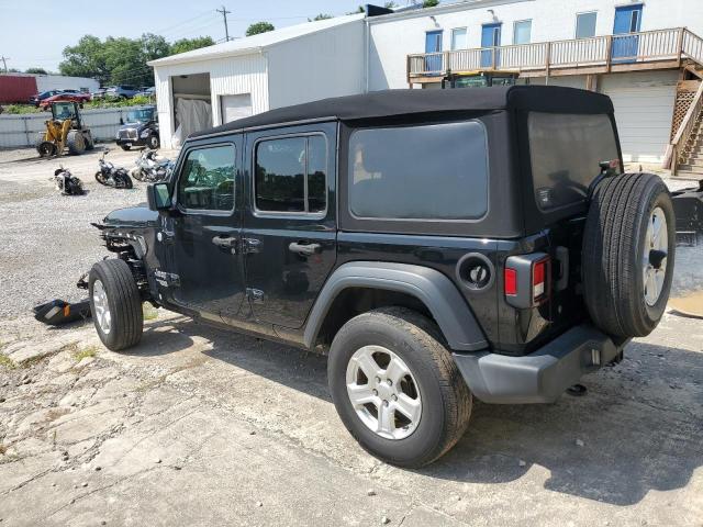 1C4HJXDG5KW614137 - 2019 JEEP WRANGLER U SPORT أسود صورة 2