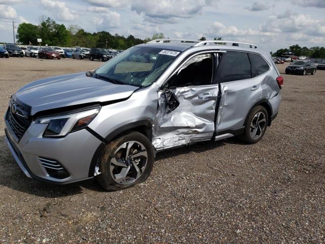 JF2SKARC4NH437452 - 2022 SUBARU FORESTER TOURING ვერცხლისფერი ფოტო 1