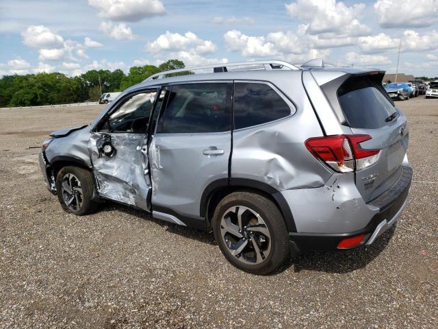 JF2SKARC4NH437452 - 2022 SUBARU FORESTER TOURING ვერცხლისფერი ფოტო 2