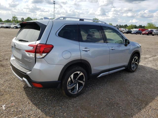 JF2SKARC4NH437452 - 2022 SUBARU FORESTER TOURING ვერცხლისფერი ფოტო 3