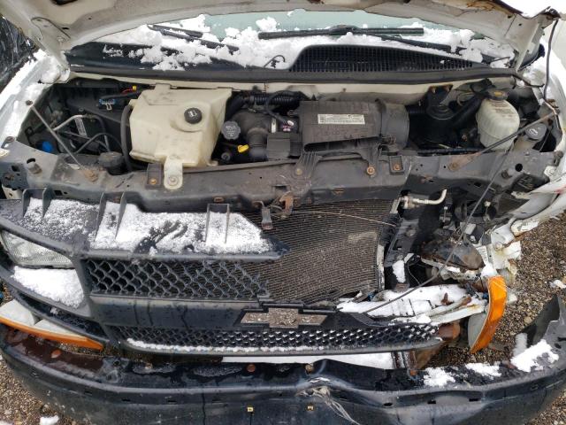 1GCGG25C481118129 - 2008 CHEVROLET EXPRESS G2 WHITE photo 12