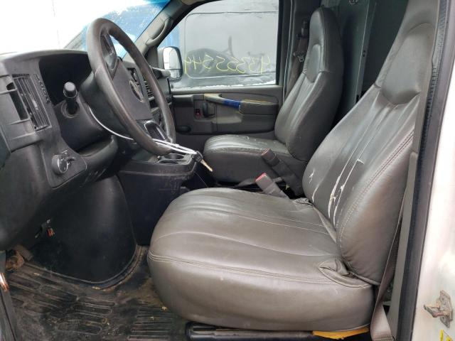 1GCGG25C481118129 - 2008 CHEVROLET EXPRESS G2 WHITE photo 7