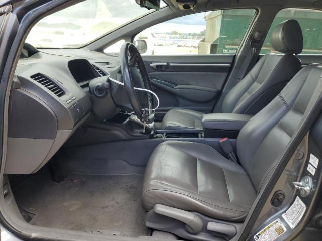 2HGFA16999H356525 - 2009 HONDA CIVIC EXL ნაცრისფერი ფოტო 7