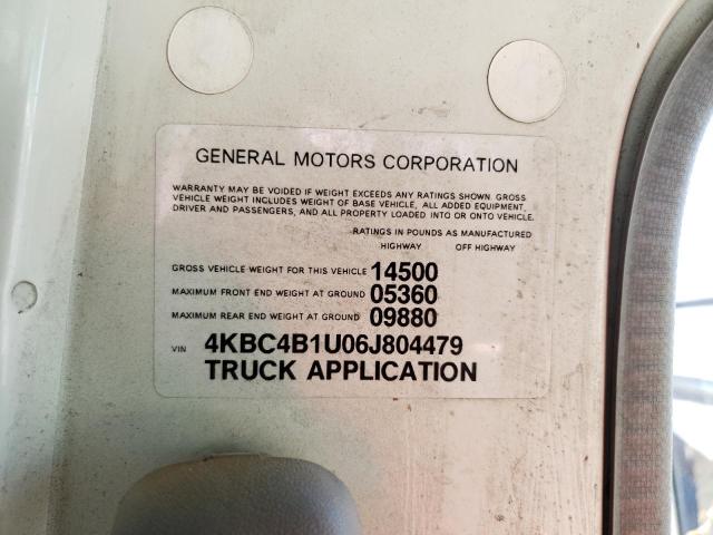 4KBC4B1U06J804479 - 2006 CHEVROLET TILT MASTE WHITE photo 12