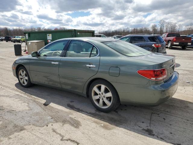 JTHBA30G155128096 - 2005 LEXUS ES 330 GREEN photo 2