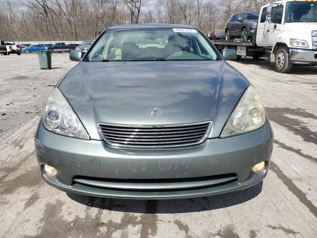 JTHBA30G155128096 - 2005 LEXUS ES 330 GREEN photo 5