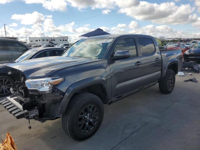 5TFAZ5CN2MX106090 - 2021 TOYOTA TACOMA DOUBLE CAB GRAY photo 1