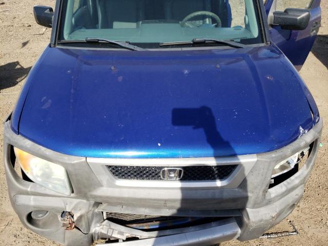 5J6YH285X4L011562 - 2004 HONDA ELEMENT EX BLUE photo 11