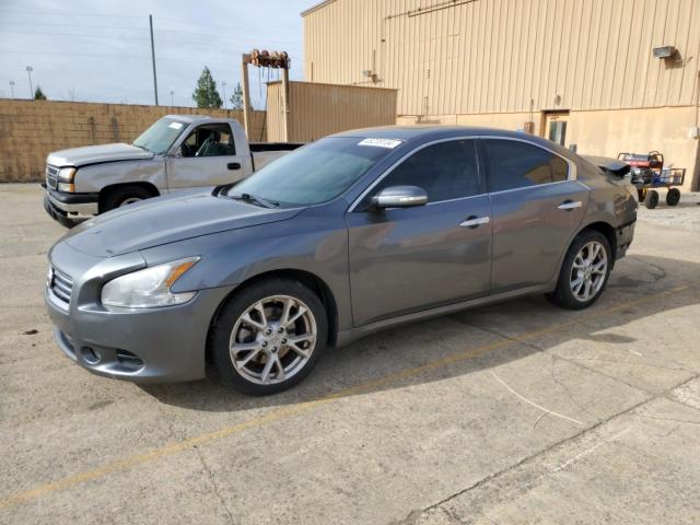 1N4AA5AP9EC449876 - 2014 NISSAN MAXIMA S GRAY photo 1