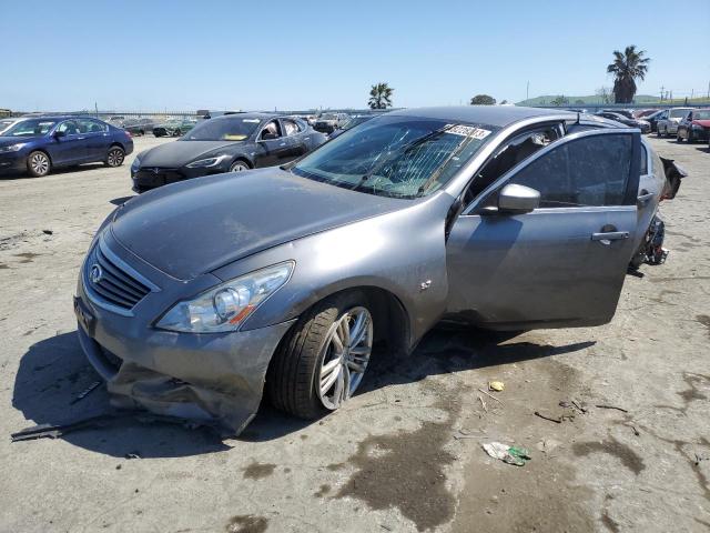 JN1CV6AP7FM503204 - 2015 INFINITI Q40 GRAY photo 1