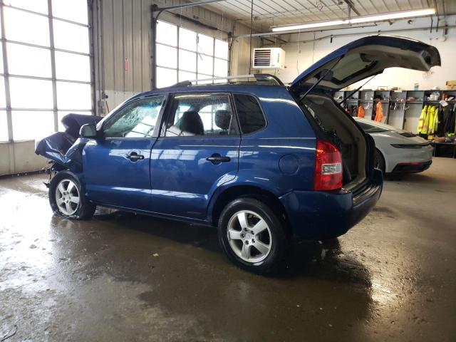 KM8JM12B57U506533 - 2007 HYUNDAI TUCSON GLS BLUE photo 2