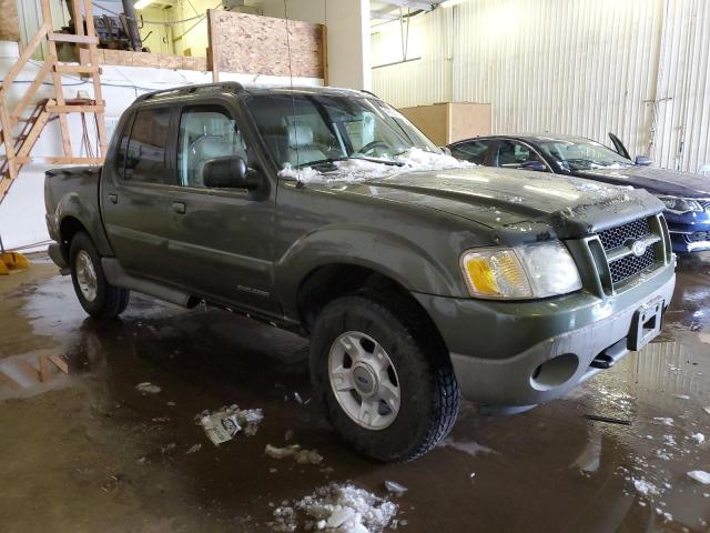 1FMZU77E31UB69246 - 2001 FORD EXPLORER S GREEN photo 4