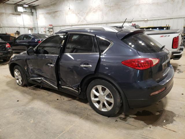 JN1AJ0HR9AM752426 - 2010 INFINITI EX35 BASE BLUE photo 2