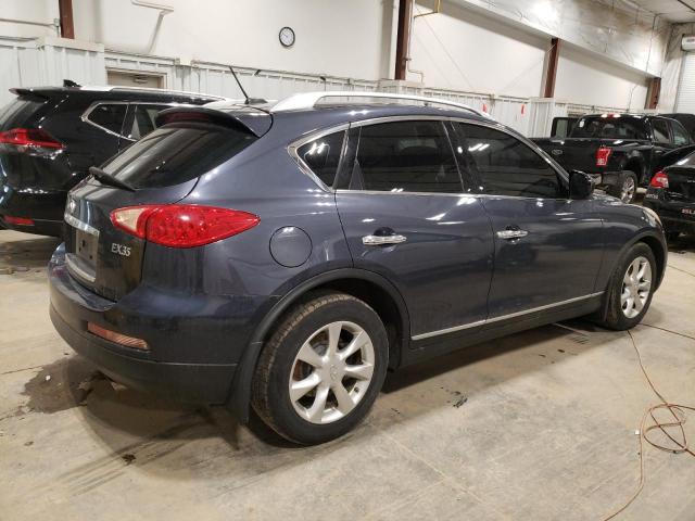 JN1AJ0HR9AM752426 - 2010 INFINITI EX35 BASE BLUE photo 3