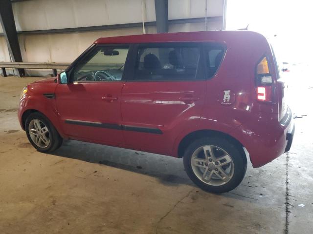 KNDJT2A21B7328240 - 2011 KIA SOUL + RED photo 2