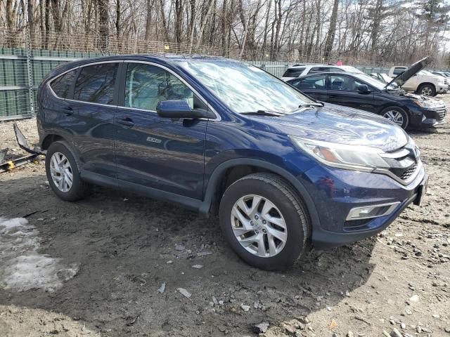 2HKRM4H55FH608577 - 2015 HONDA CR-V EX BLUE photo 4