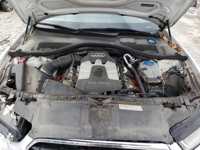 WAUHGAFC1DN059621 - 2013 AUDI A6 PRESTIGE 白色 照片 11